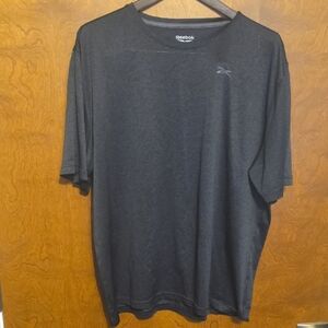 Reebok Black Men's Short Sleeve Athletic Tee